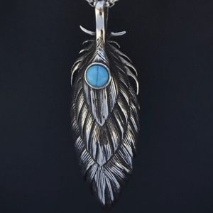 Goro's Handmade Turquoise Pendant